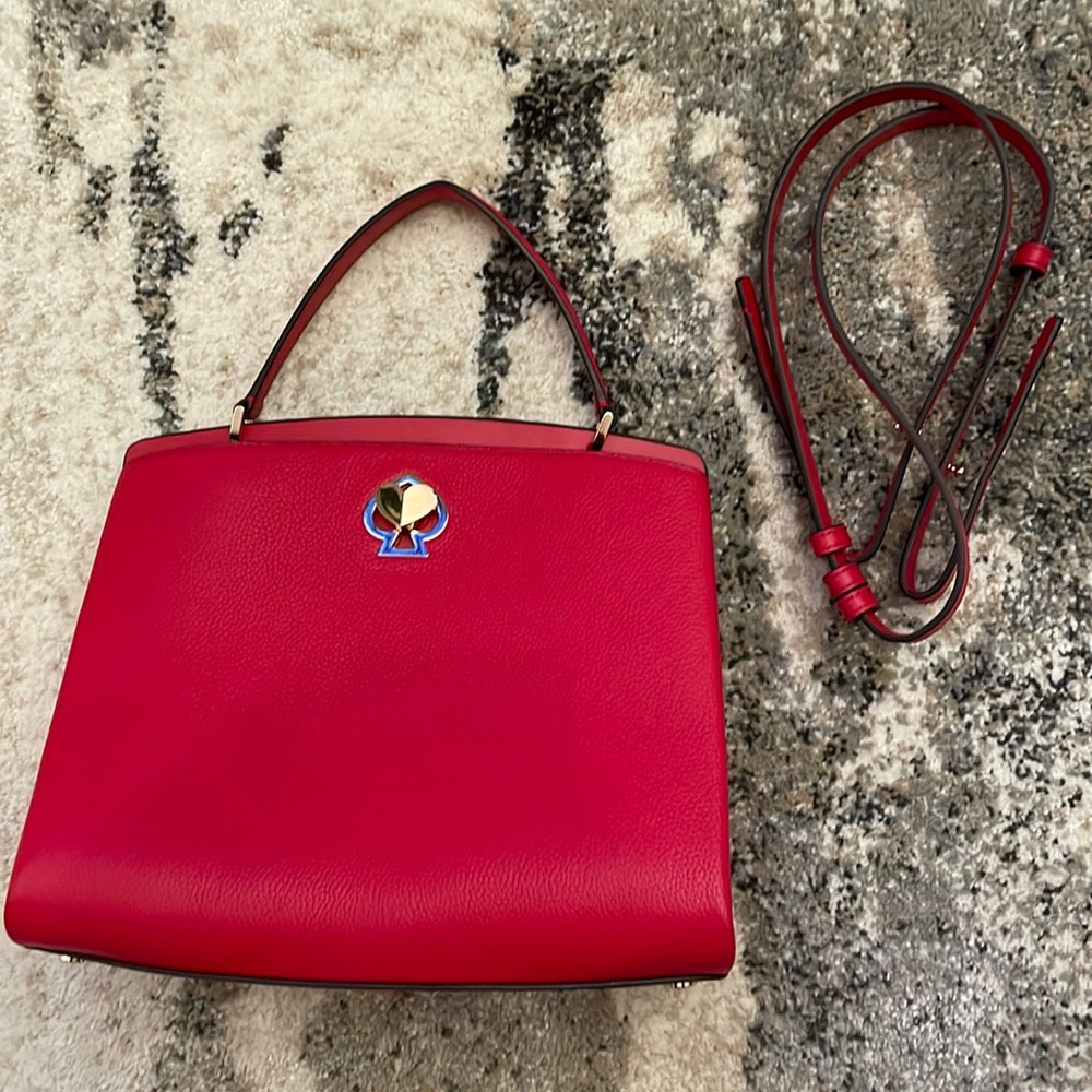 ♠️Kate Spade NWT medium red satchel -EXCELLENT condition, never used. w/dust bag